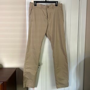 J Crew stretch mens chinos sz 34/34